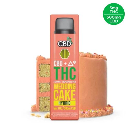 THC Vape Pen CBD + Delta-9 Wedding Cake (Hybrid) In Pakistan