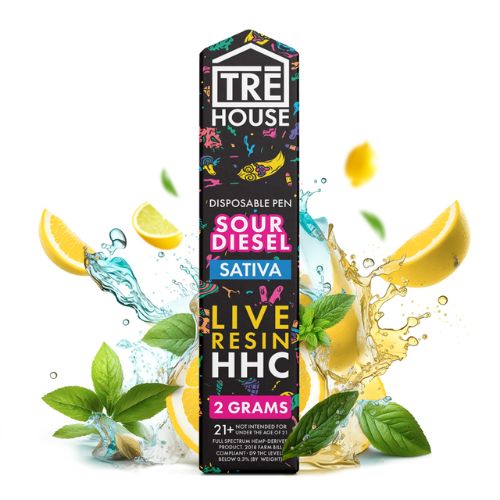Live Resin Vape Pen – HHC – Sour Diesel – Sativa – 2g In Pakistan