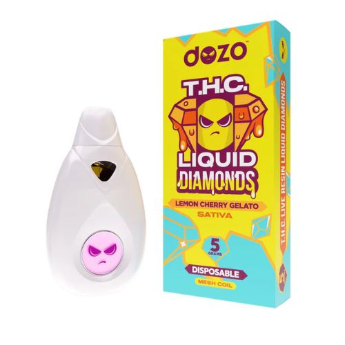 Dozo 5g Liquid Diamonds Disposable - Lemon Cherry Sativa In Pakistan