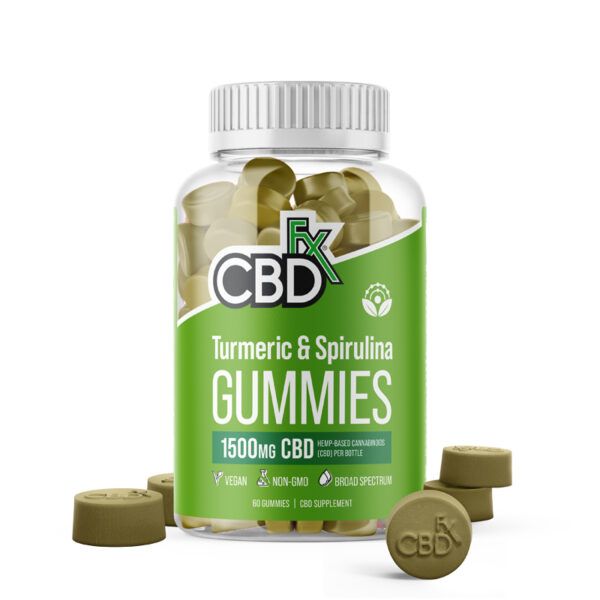 CBD Gummies with Turmeric and Spirulina 1500–3000mg In Pakistan